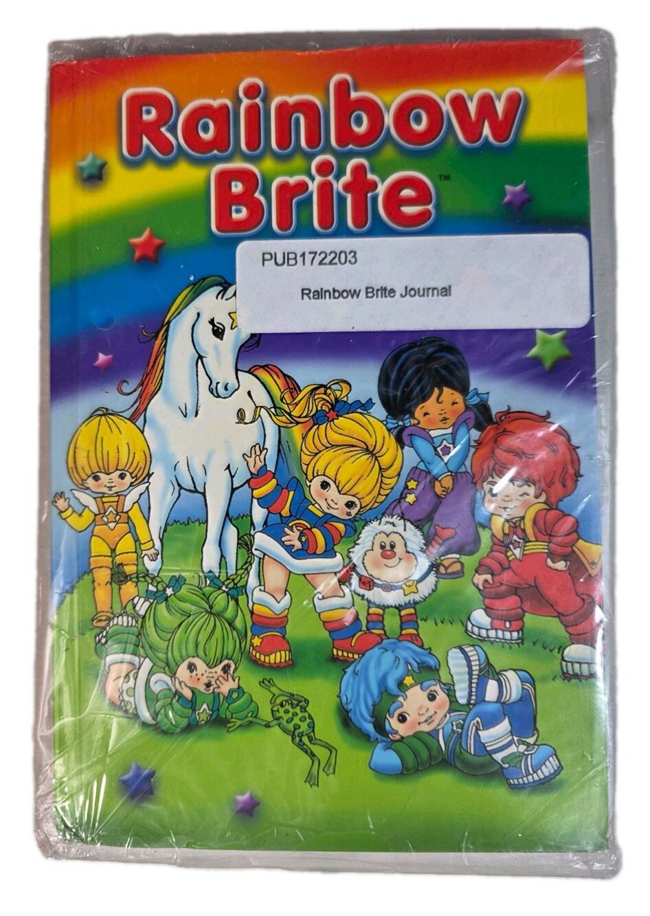Rainbow Brite Notebook Hallmark 90s Kids Journal Hardcover Oldstock